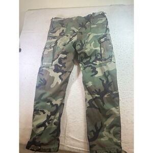 US Military Woodland Camo Chemical Protective Overgarment Pants 40x30